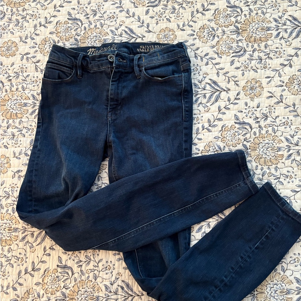 Madewell Blue Skinny Jeans Timeless Style